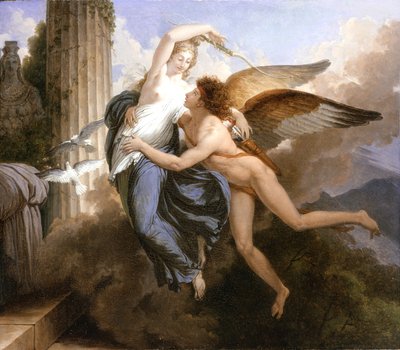 The Reunion of Cupid and Psyche, 1789-1792 by Jean Pierre Saint Ours